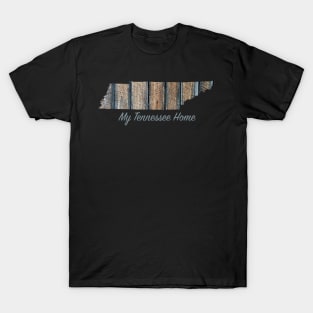 My Tennessee Home - Barn Wood T-Shirt